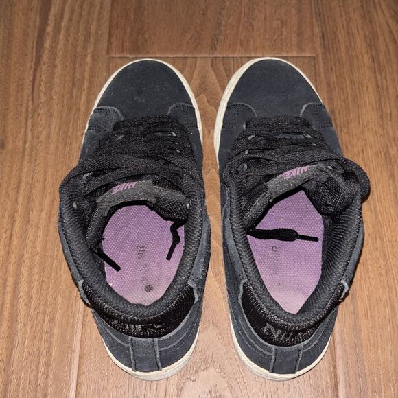 2018 Nike SB Zoom Blazer Mid Deconstructed Black Pro Purple AH6416 001 Sz 4.5 - Picture 4 of 9